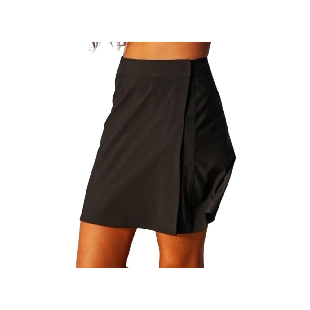 RipSkirt Hawaii Womens Large‎ Black Quick Dry Travel Swim Cover-Up Wrap Skirt